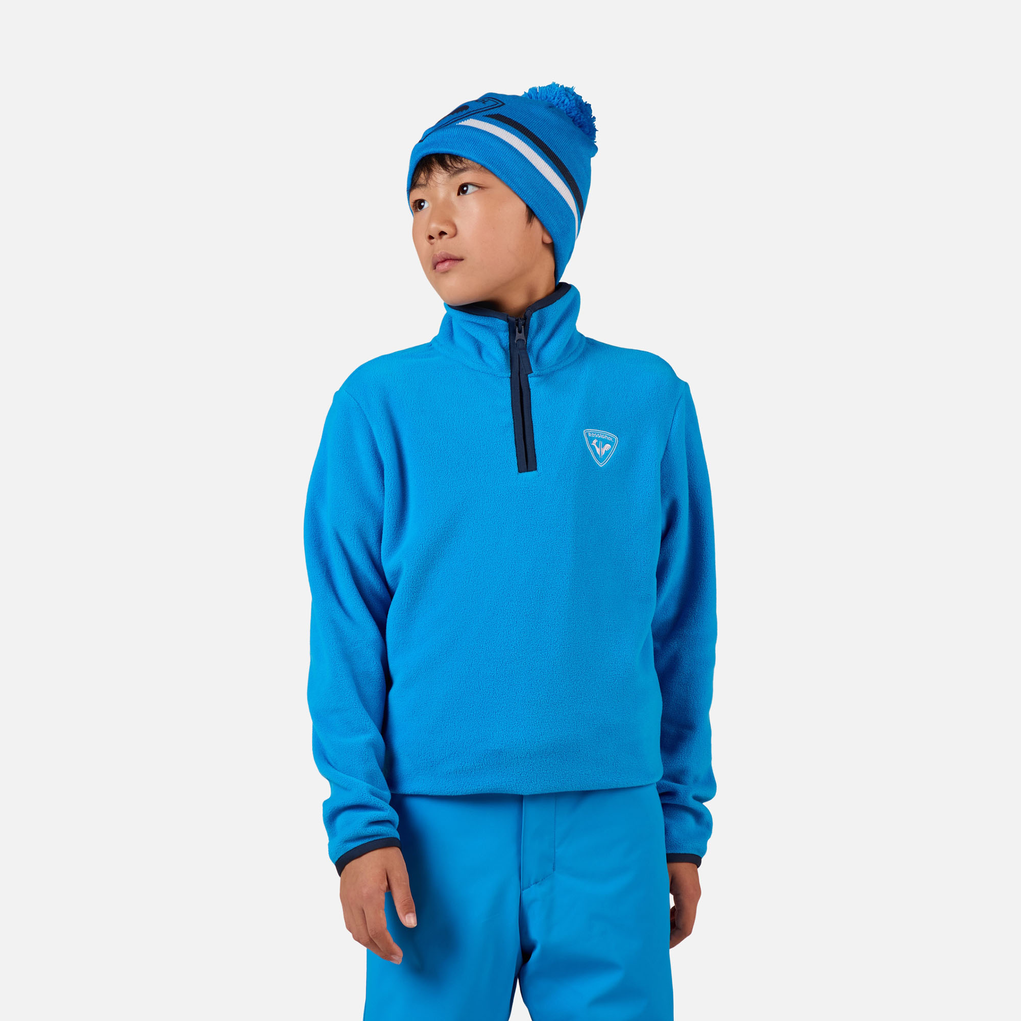 Rossignol Pile Bambino Con Mezza Zip Strawpile