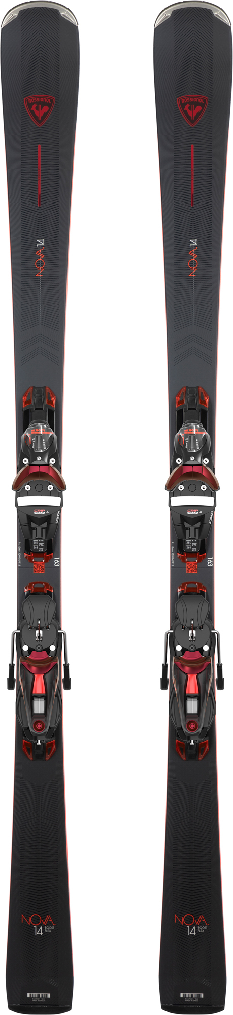 Rossignol Women's Skis Nova 14 KONECT Black