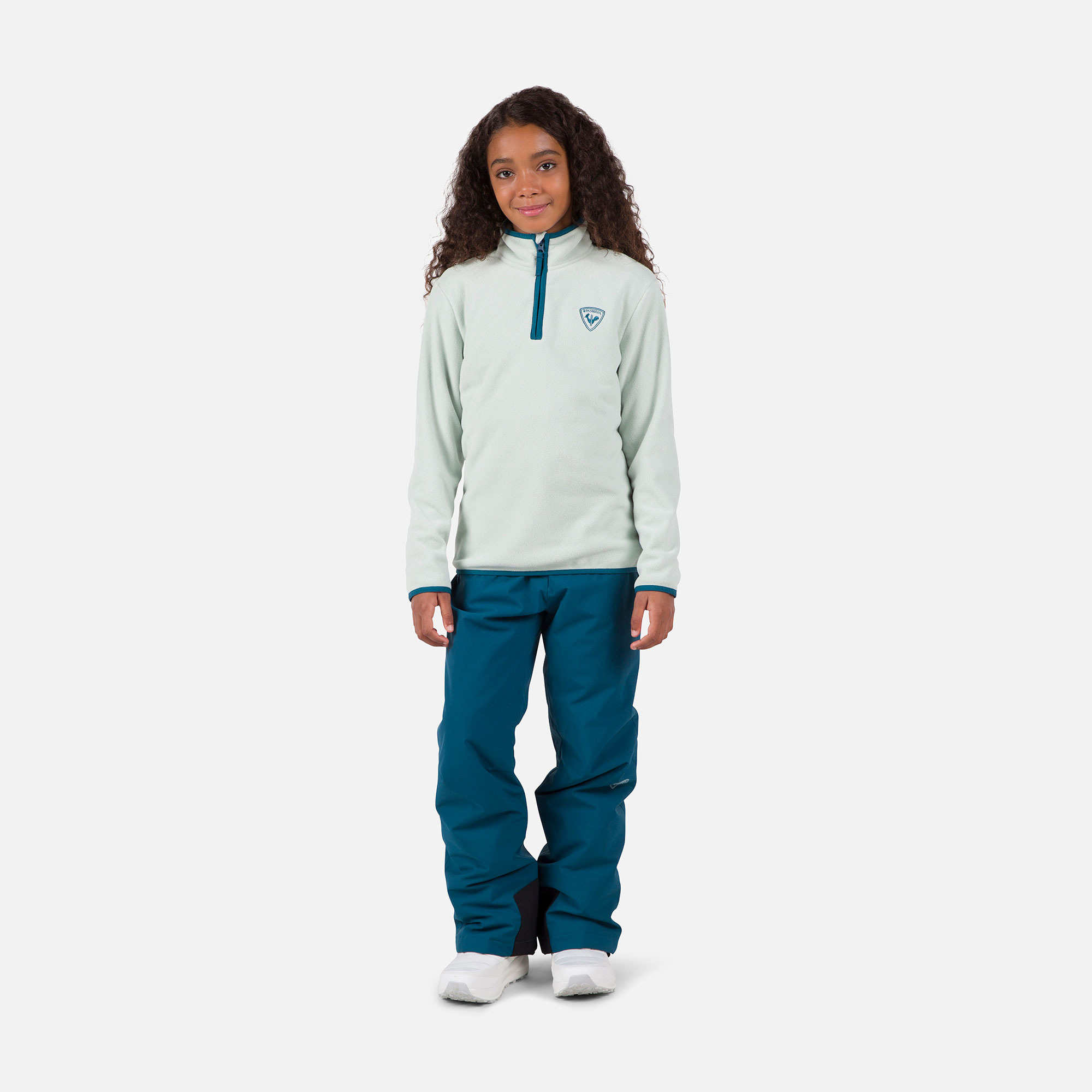 Juniors' Strawpile Half-Zip Fleece