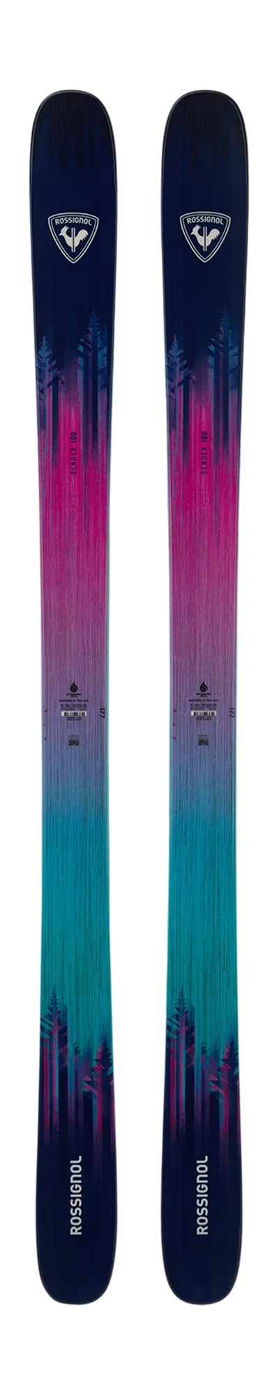 Rossignol SENDER 100 ALPINE SKIS 
