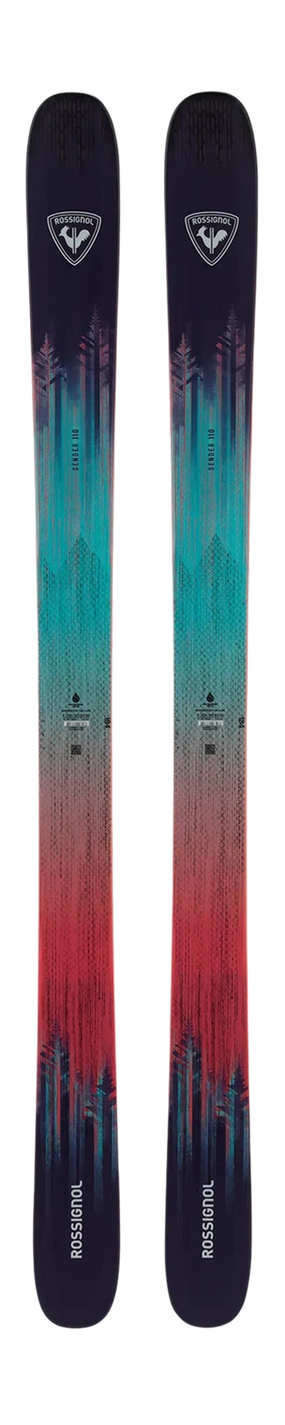 Rossignol SENDER 110 ALPINE SKIS 