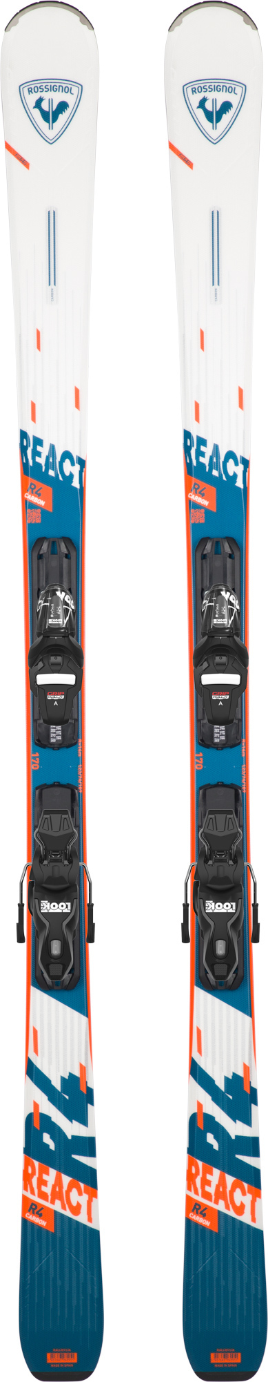 Rossignol Men's On Piste Skis React 4 CA (Xpress) 