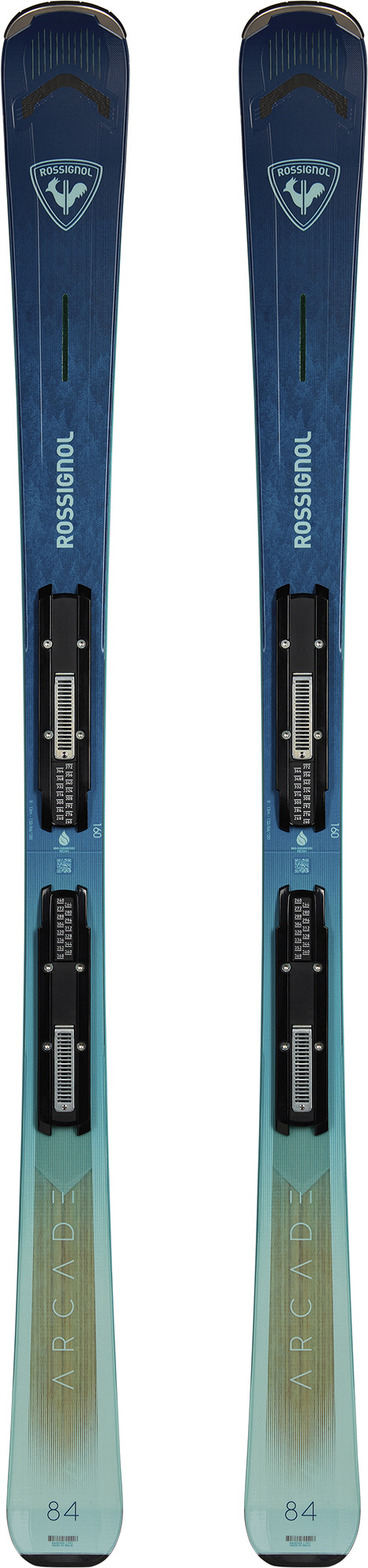 Rossignol Rossignol ARCADE 84 Skis KONECT pour femme Bleu