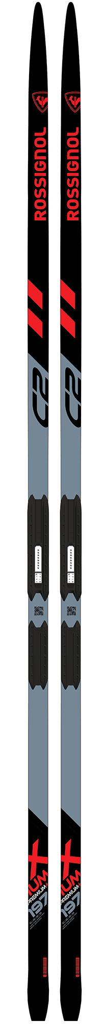 Rossignol Skis de fond unisexe X-IUM CLASSIC PREMIUM&nbsp;+&nbsp;C2 SOFT Multicolor