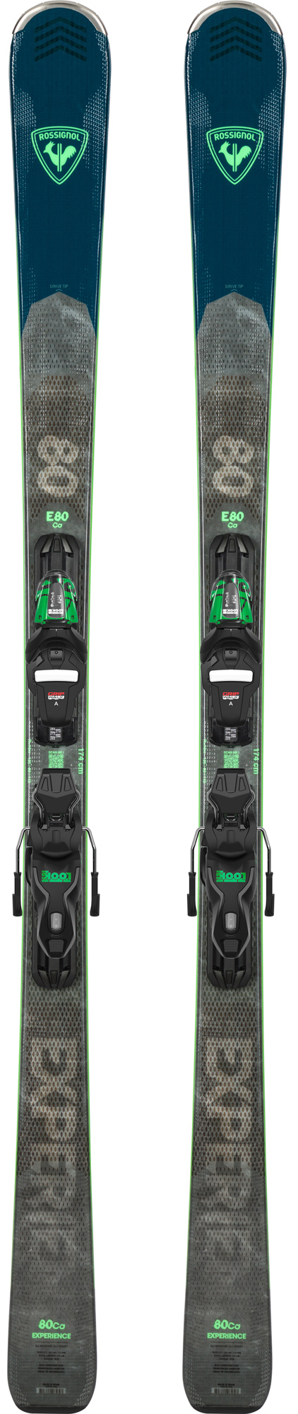 Men's ALL MOUNTAIN Skis EXPERIENCE 80 CARBON (XPRESS) Rossignol Men's ALL MOUNTAIN Skis EXPERIENCE 80 CARBON (XPRESS) Grey