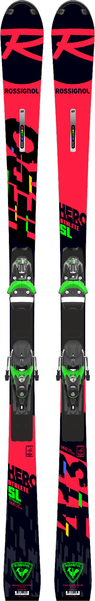Unisex Racing Skis Hero Athlete Fis Sl (R22) Unisex Racing Skis Hero Athlete Fis Sl (R22)