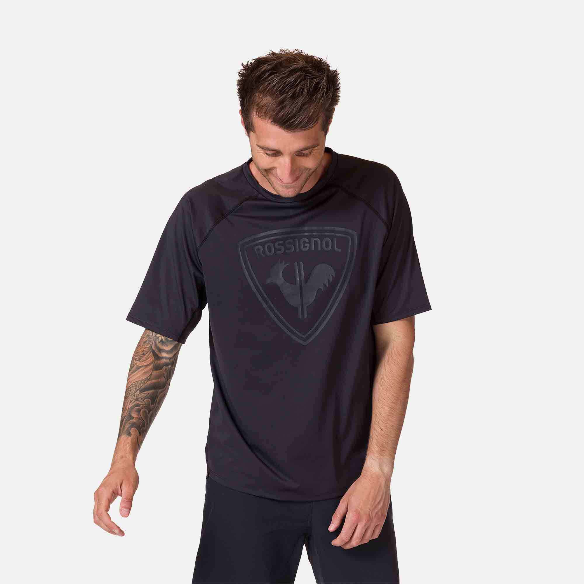 Men's short sleeve mountain bike jersey classic fit