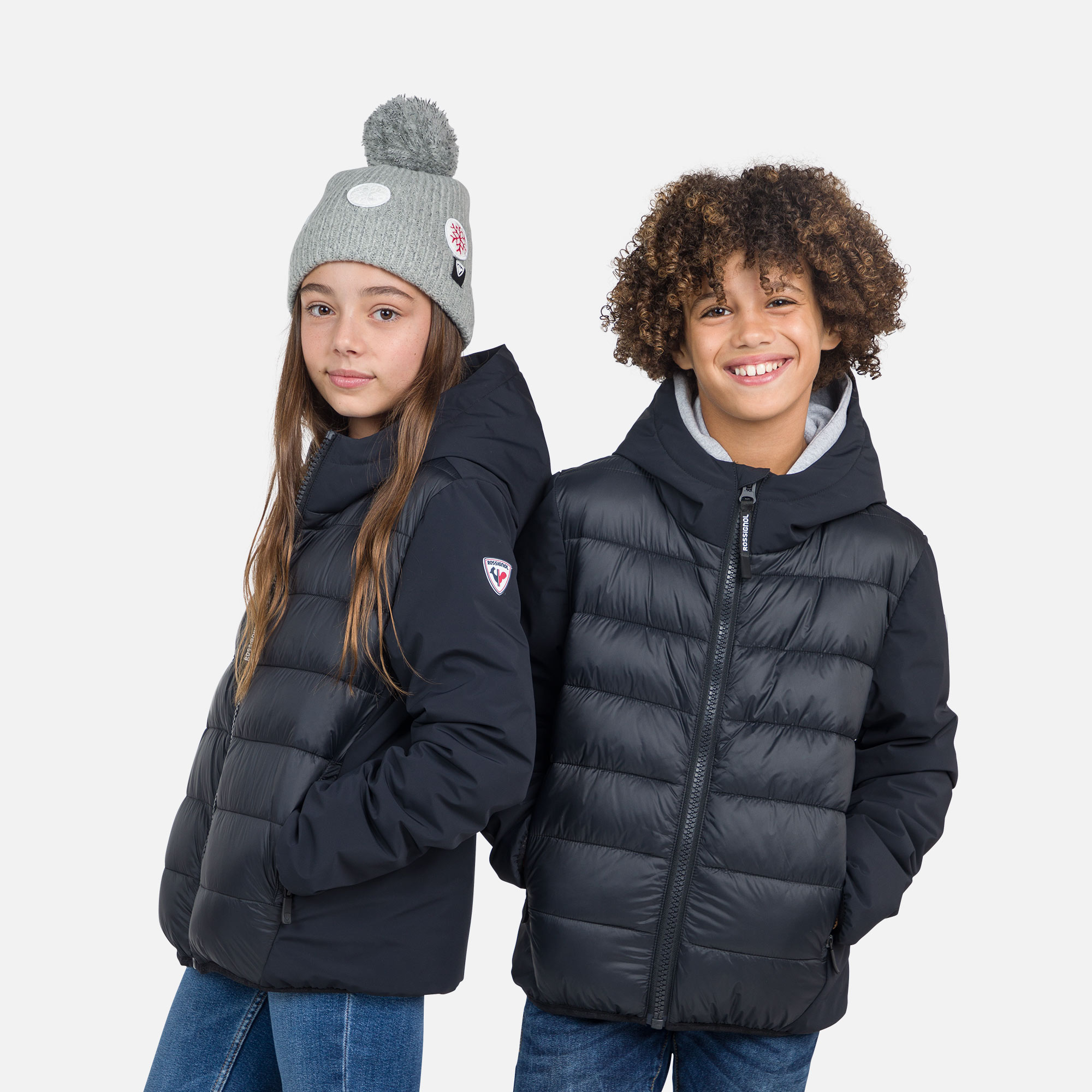 Rossignol Juniors' Ibrid Quilted Ski Jacket