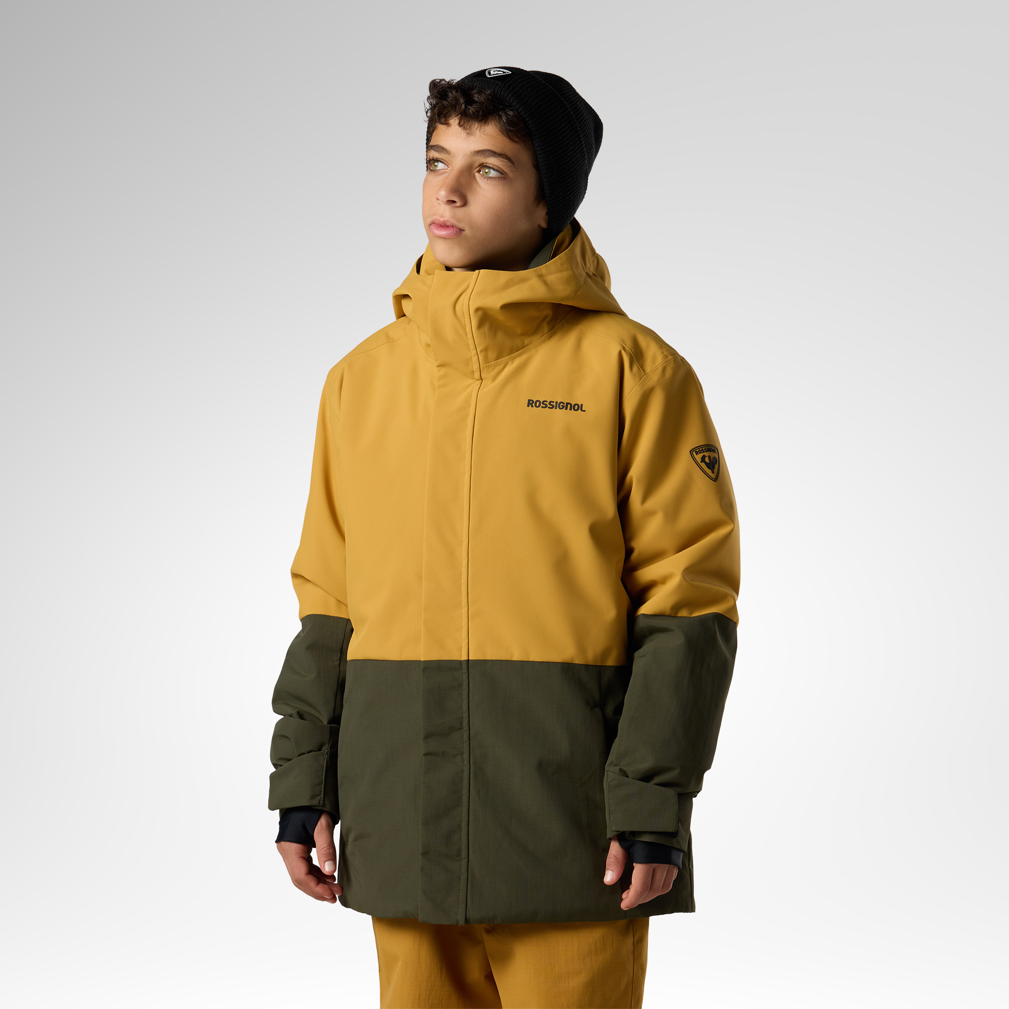 Rossignol | Boy's Junior's Outerlimits Insulated Jacket, Dusted Ochre, Size 14