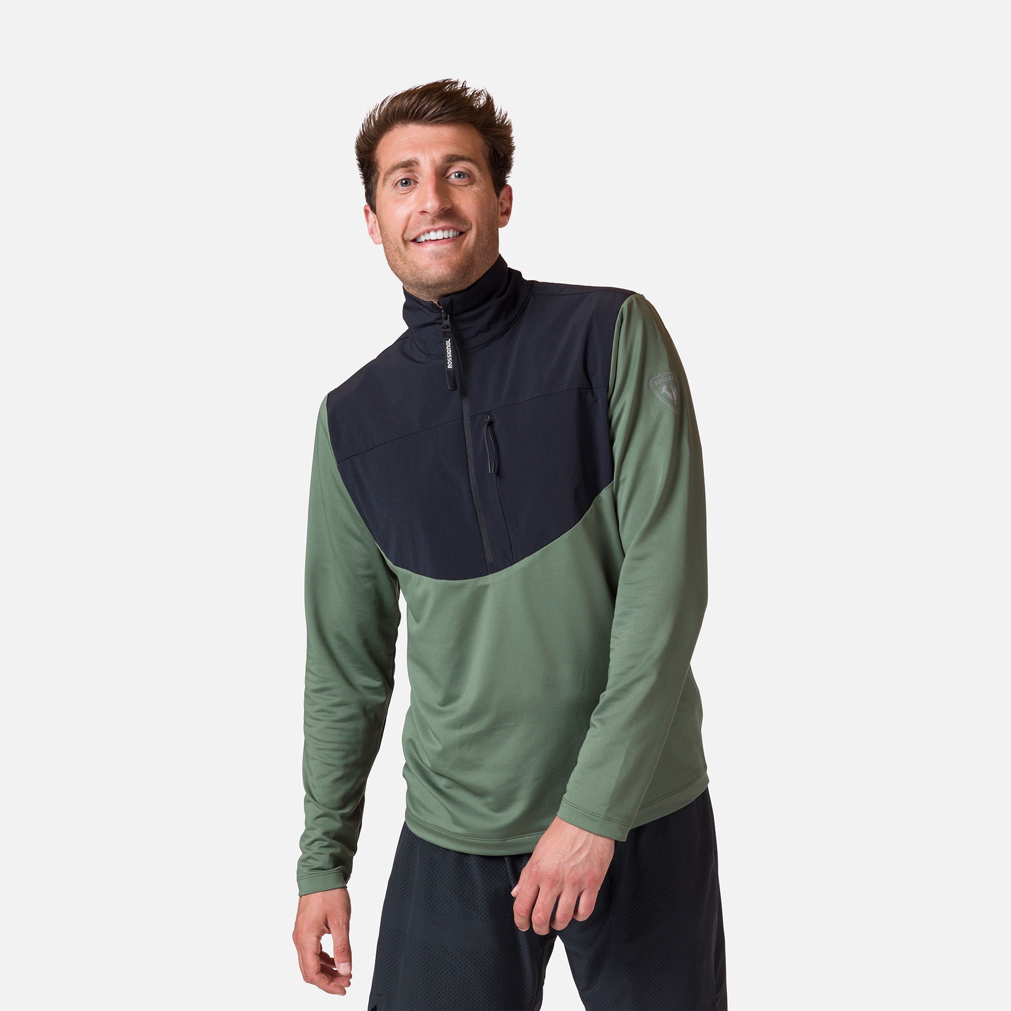 Men's 1/2 zip midlayer