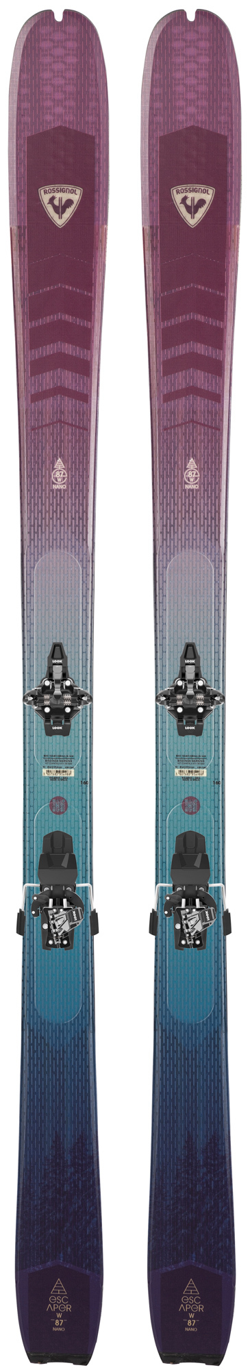 Rossignol ESCAPER W 87 NANO OPEN Multicolor