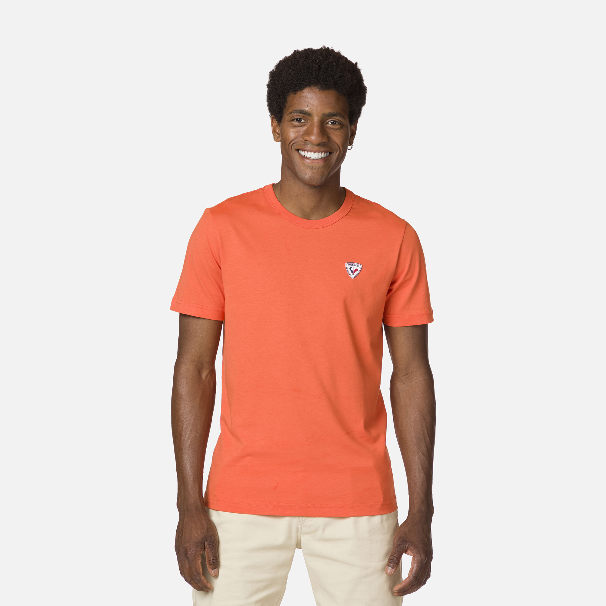 Rossignol Einfarbiges Logo Herren-t-shirt