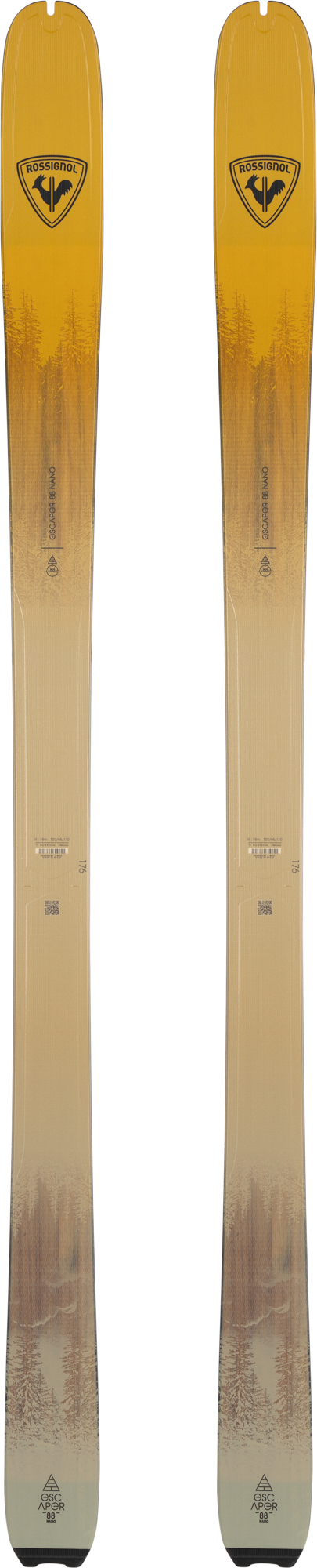 Rossignol Rossignol Escaper 88 Nano Skis [Ljava.lang.Object;@7ad7534