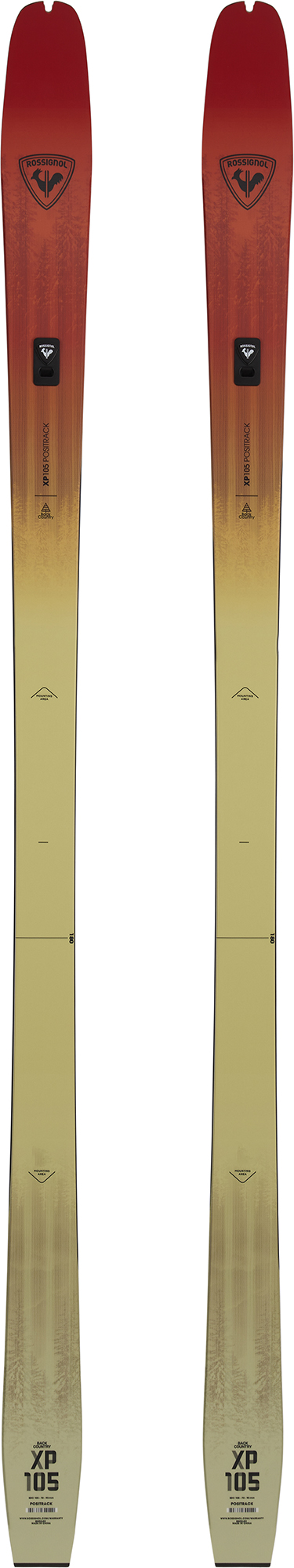Rossignol Sci Rossignol Xp 105 Positrack