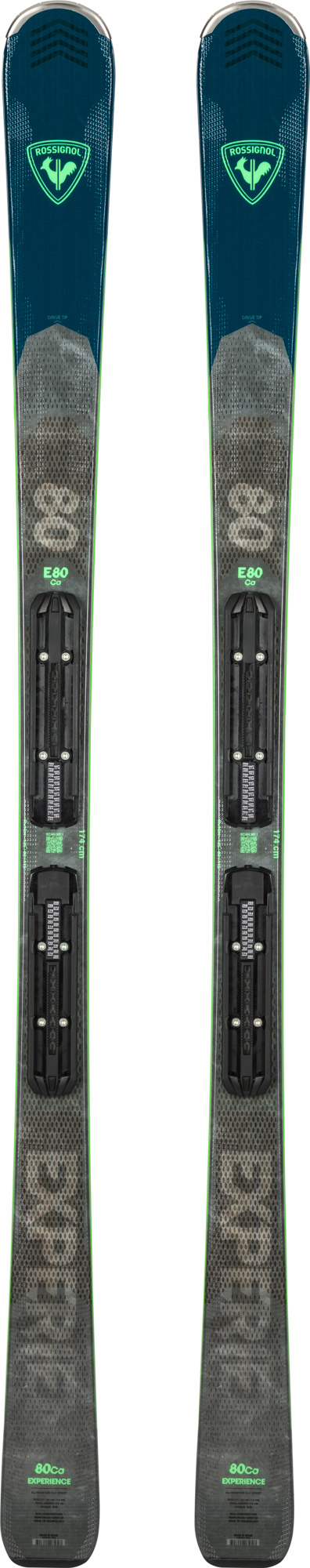 Men's ALL MOUNTAIN Skis EXPERIENCE 80 CARBON (XPRESS) Rossignol Men's ALL MOUNTAIN Skis EXPERIENCE 80 CARBON (XPRESS) Grey