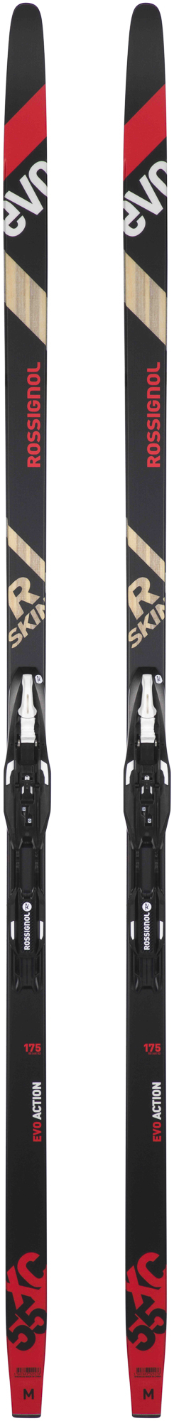 Rossignol Unisex Nordic Skis EVO XC 55 R-SKIN/Control SI 