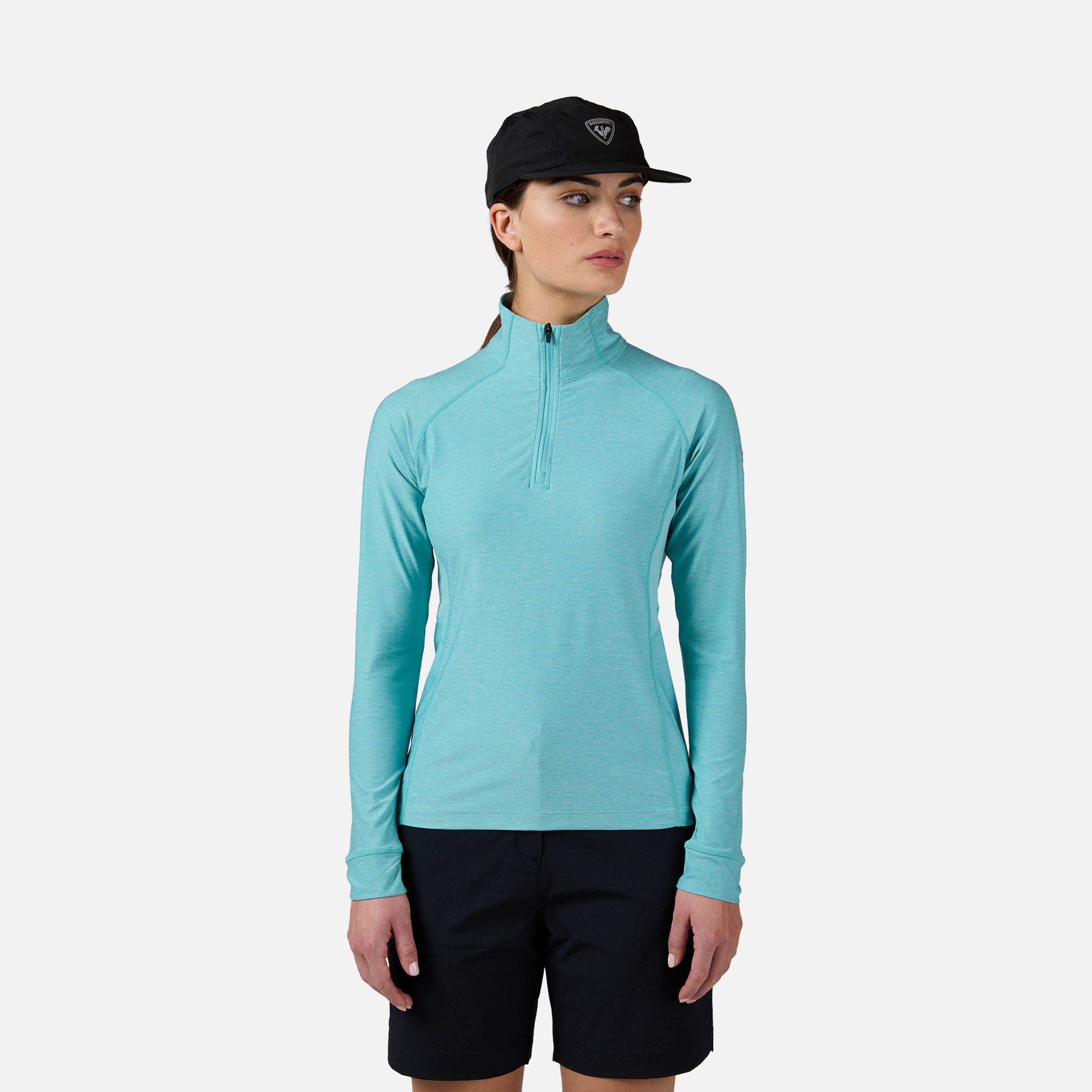 Rossignol Maglia Donna Maniche Lunghe Con Mezza Zip Westweg