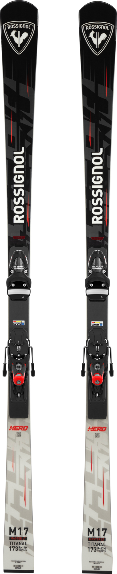 Rossignol Unisex's Racing Skis HERO MASTER LT R22 Black