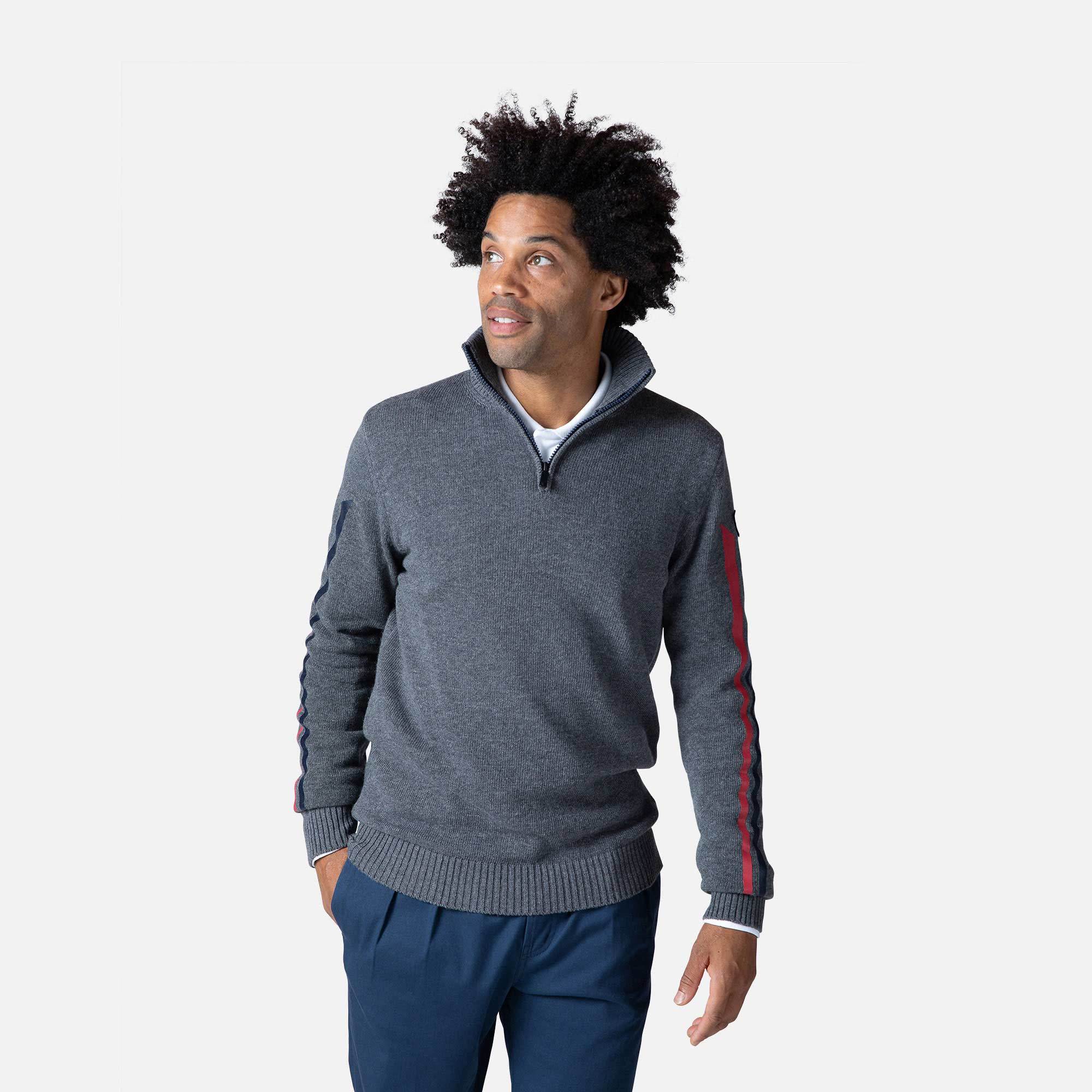 Men's Signature Sleeve Knit Sweater