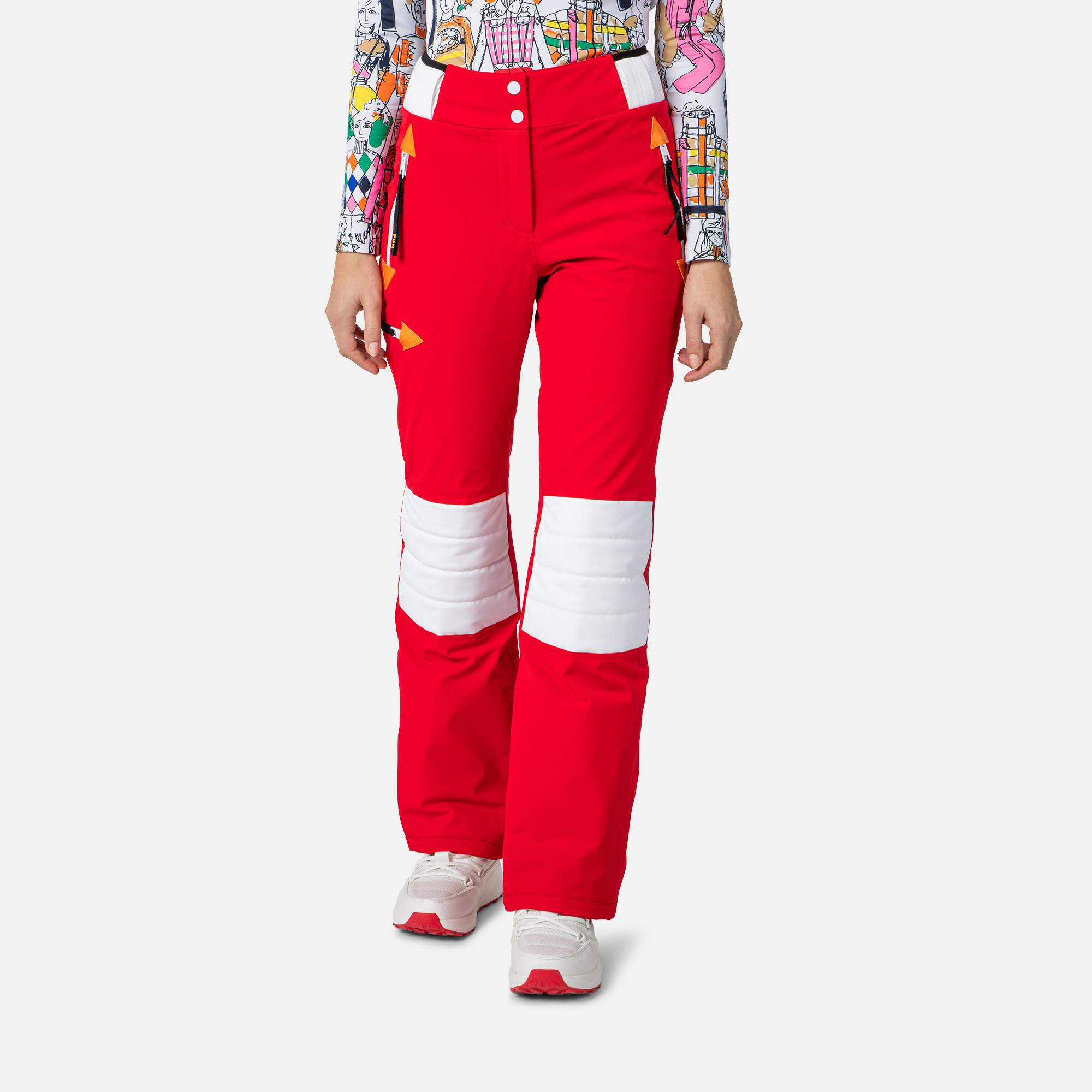Peak Mountain Pantalon de ski femme APIX Grün - Kleidung Hosen Damen 40