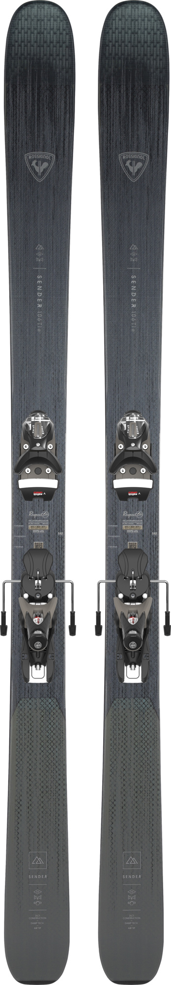 Skis de freeride homme SENDER 106 TI PLUS OPEN Rossignol Skis de freeride homme SENDER 106 TI PLUS OPEN Grey