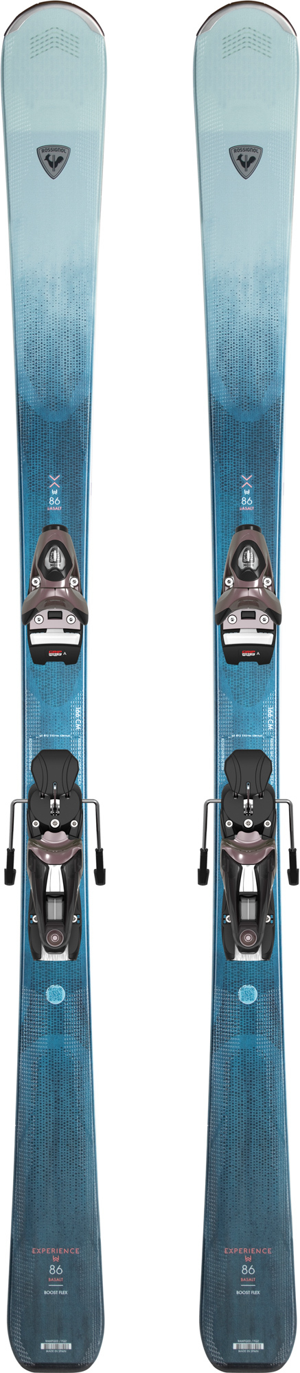 Rossignol Women's All Mountain Skis Experience 86 Basalt (Open) 