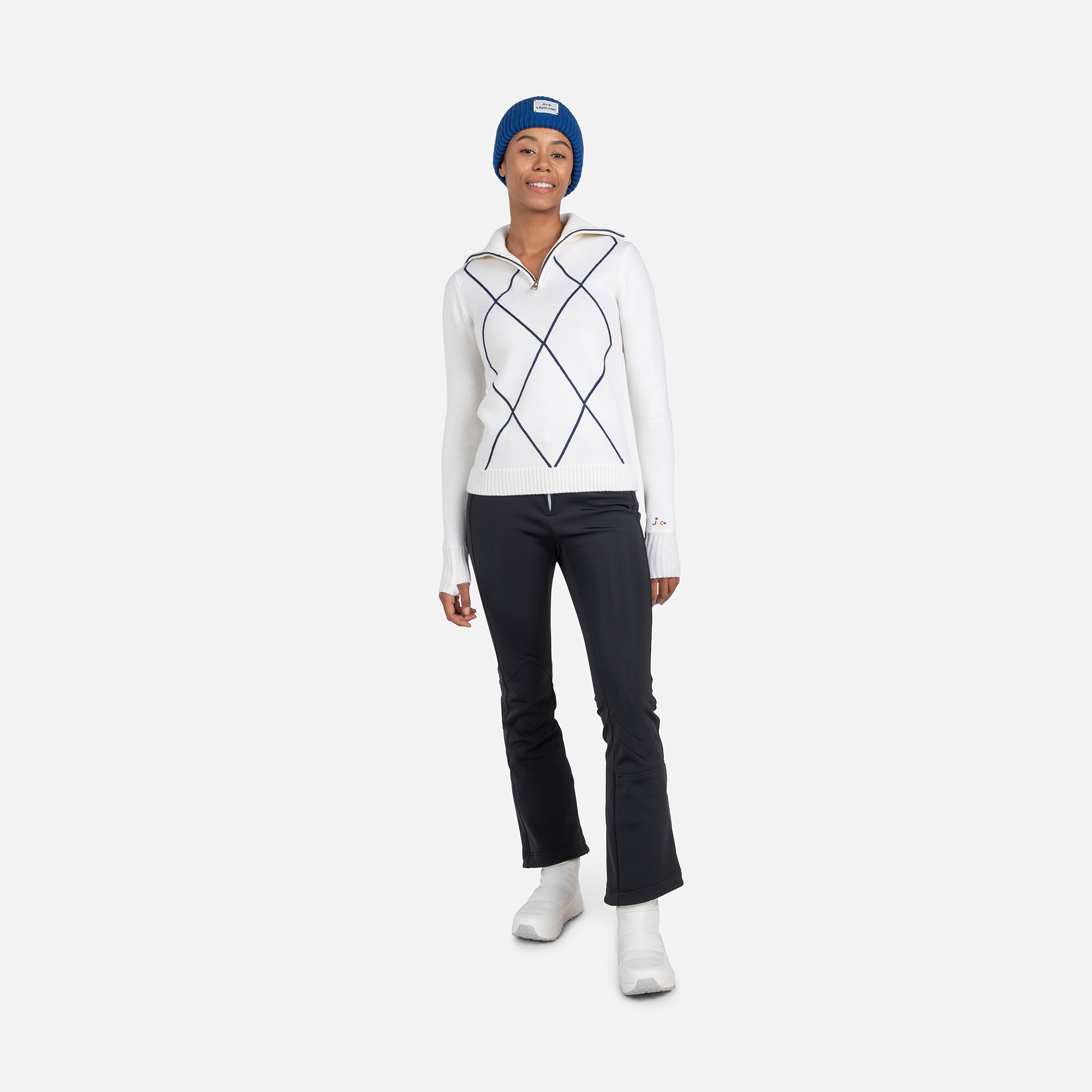 Women's JCC Half-Zip Sweater