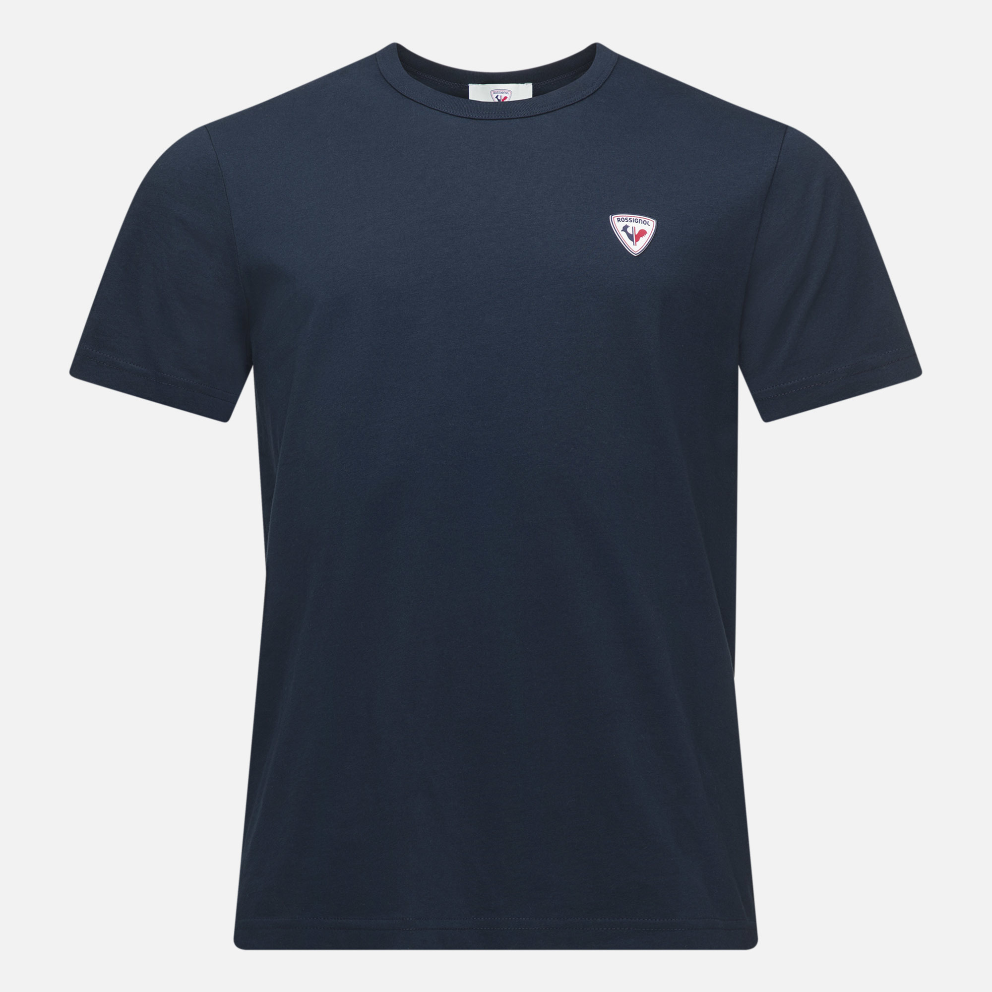 Einfarbiges Logo Herren-T-Shirt