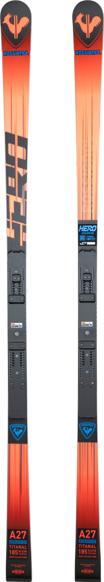 Rossignol HERO ATHLETE GS 185 R22 Red