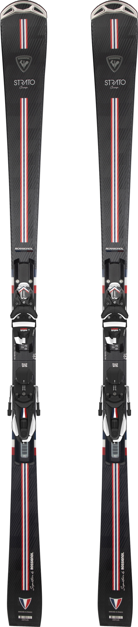 Rossignol Men's Skis Strato KONECT Black