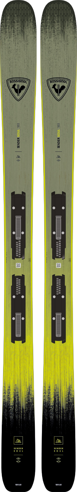 Rossignol Skis Homme Sender Soul 102 KONECT Multicolor