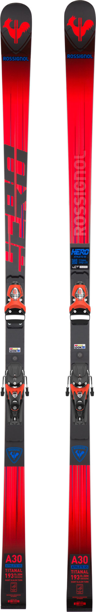HERREN RACING SKIER HERO ATHLETE FIS GS FACTORY 193 R22 Rossignol HERREN RACING SKIER HERO ATHLETE FIS GS FACTORY 193 R22 Red