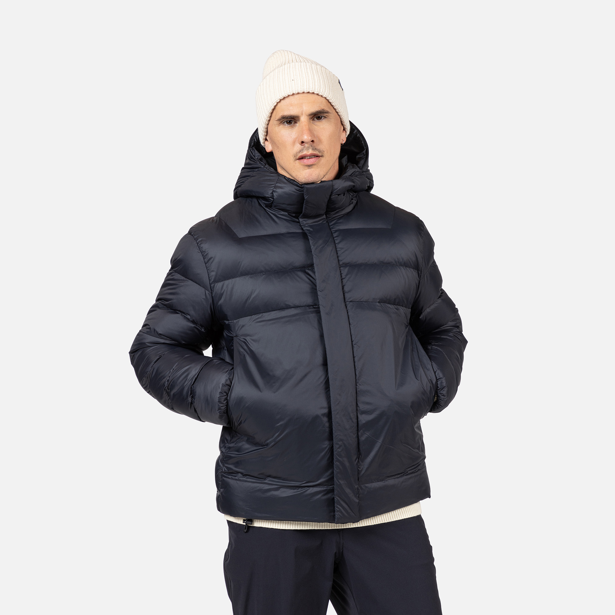 Rossignol Giacca In Piuma Con Cappuccio Aretu Uomo