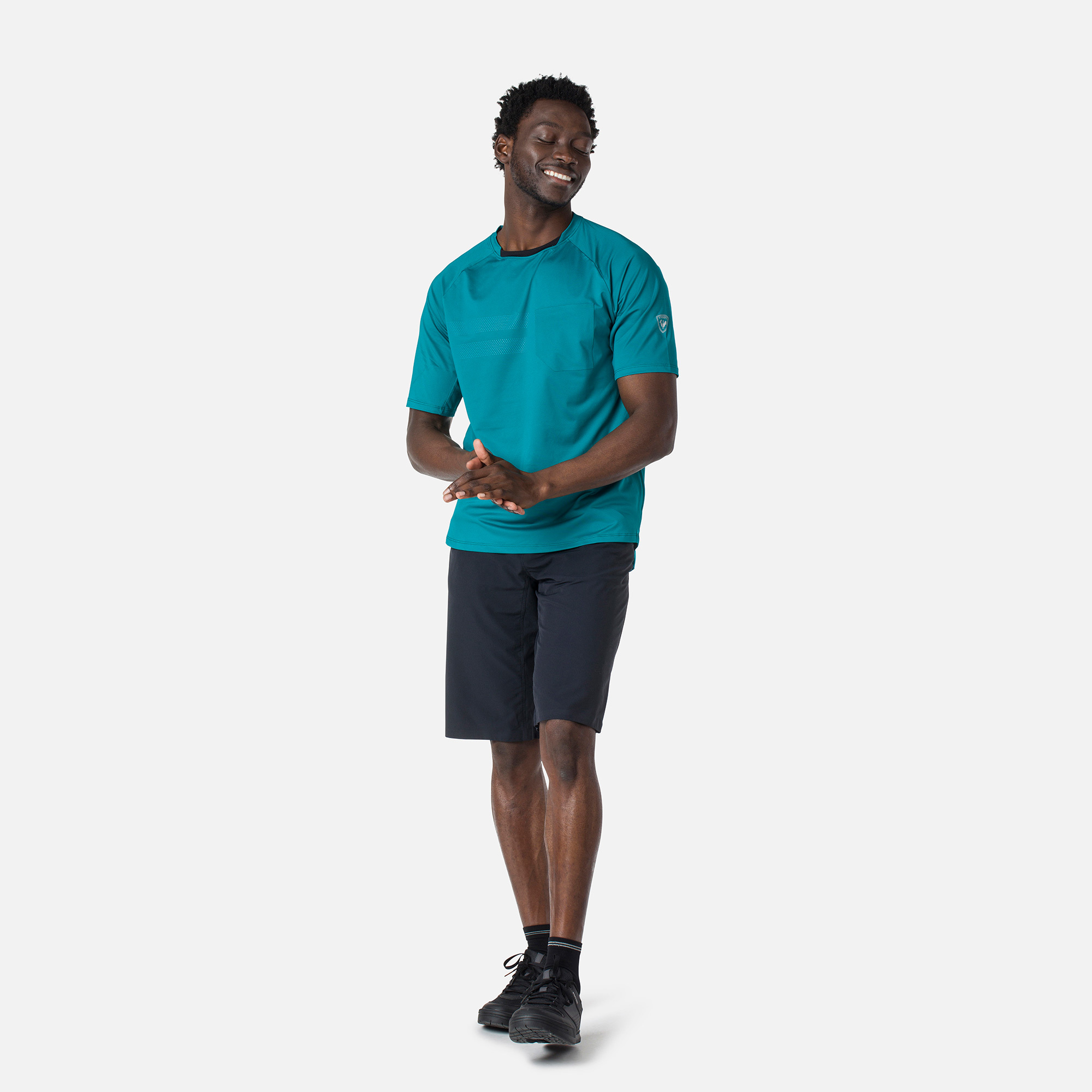 Rossignol Kurzarm-jerseyshirt Für Herren Relaxed Fit