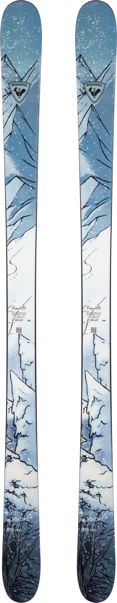 Kid's Freeride Skis Blackops Pro Open Rossignol Kid's Freeride Skis Blackops Pro Open