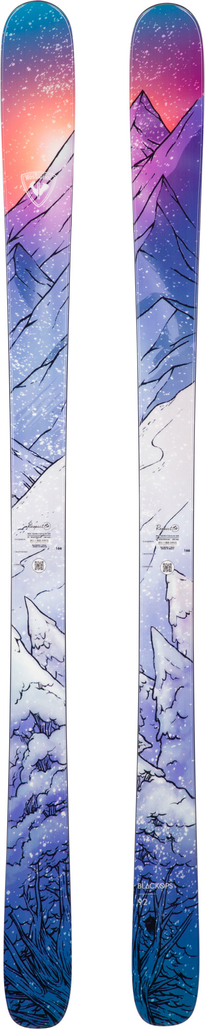 Rossignol Women's Freeride Skis Blackops 92 Open - $549.95 at Rossignol
