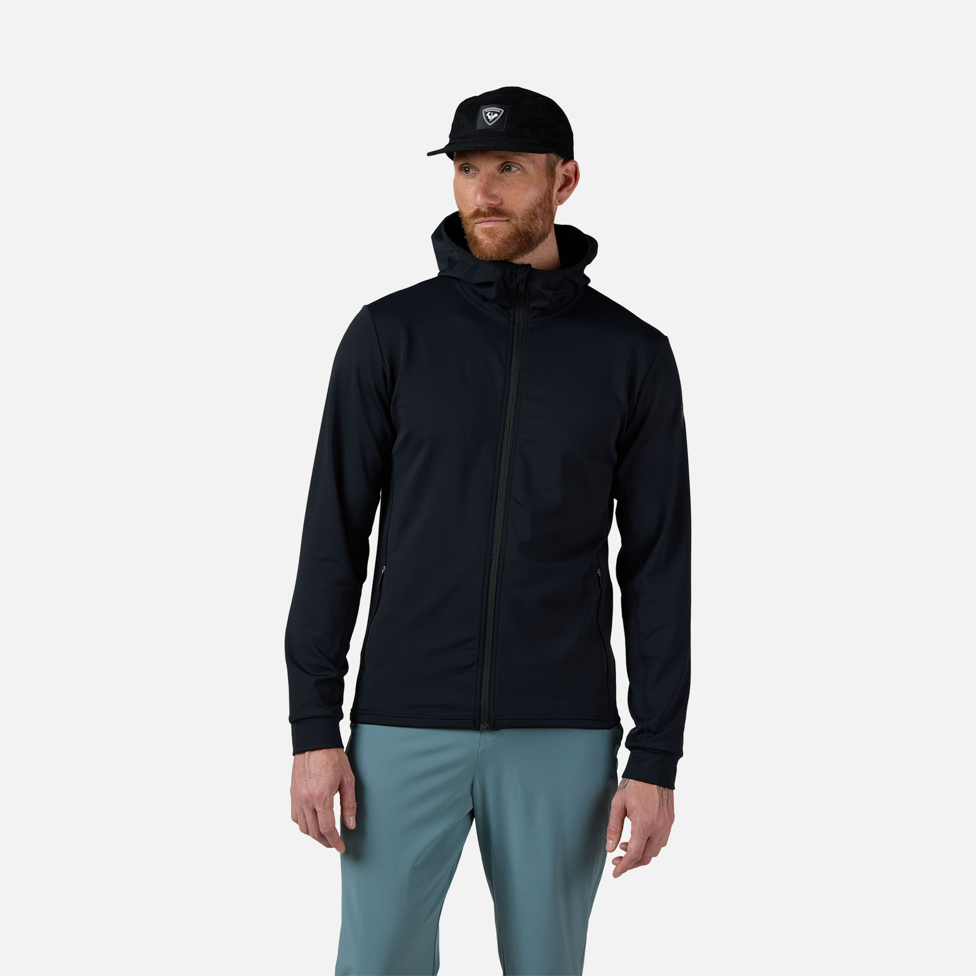 Rossignol Strato Intermedio Stretch Full-zip Con Cappuccio Uomo