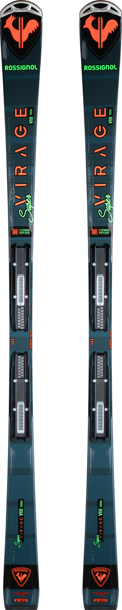 Rossignol Unisex's Racing Skis SUPER VIRAGE VIII TECH KONECT 